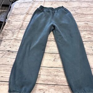 Comfrt Jogger Style Sweatpants in Forest Size Medium